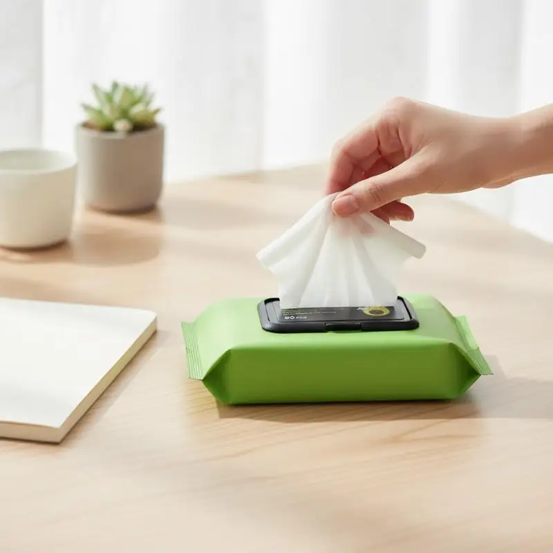 Avocado Moisturizing Makeup Remover Wipes Deep Cleaning Facial Cloths Portable Skin Care Solution for Travel