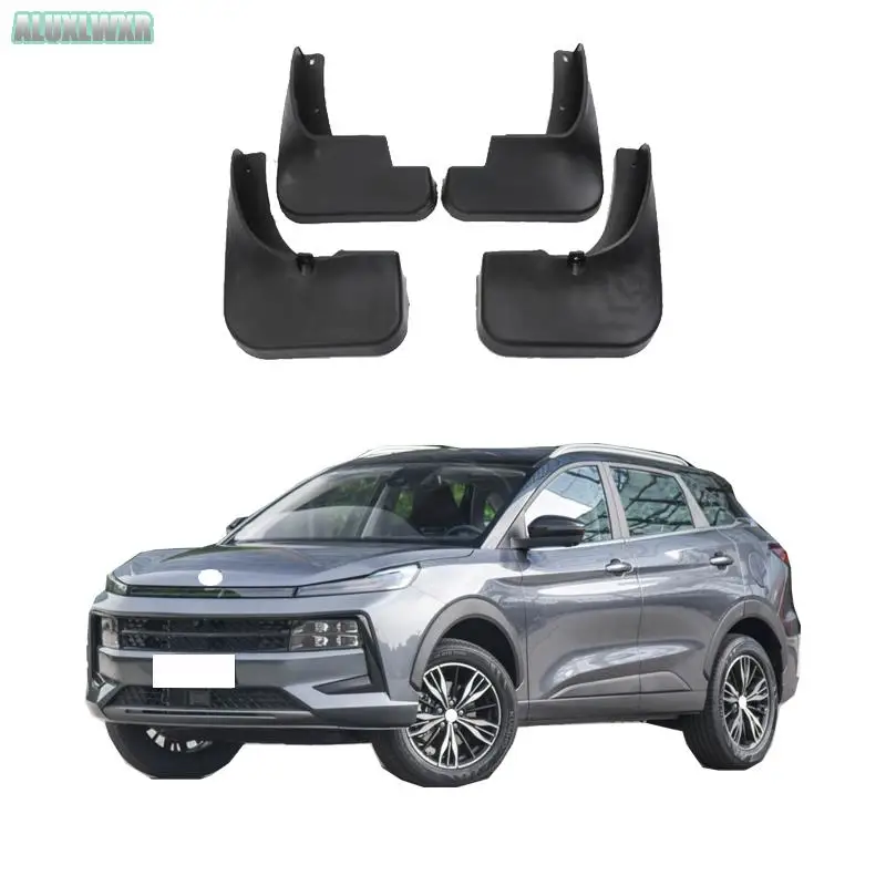 car-styling Mudguards Mud Flap Flaps Splash Guards Fender Protector Cover for JAC JS6 SEI6 PHEV 2021 2022 2023 Car Accessories