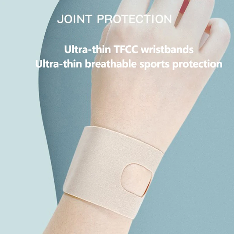 1Pcs Adjustable Wrist Brace for Carpal Tunnel TFCC Tears, Ultra Slim Wrist Compression Strap Wrist Support for Pain Relief