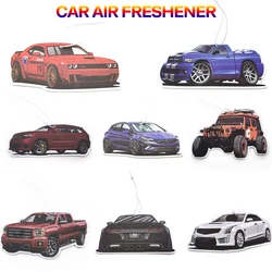 Jdm Racing Prestaties Auto Achteraanzicht Mirrow Hangende Luchtverfrisser Solide Papier Duitsland Auto Modellen Voor Buick Gs Dodge Challenger