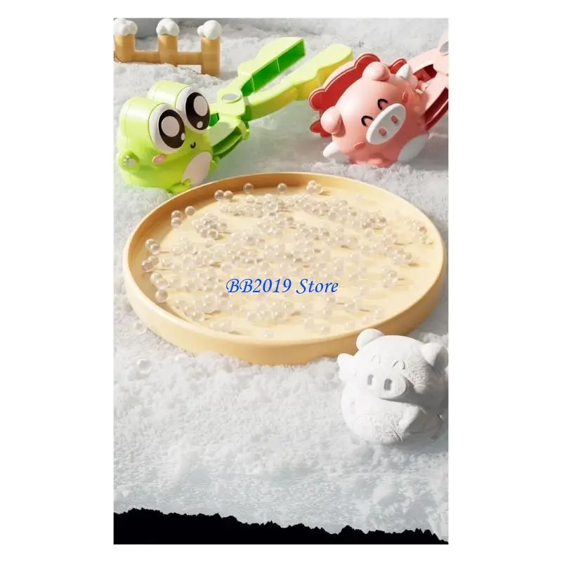 Q0KB Snowballs Maker Toy for Quick Snowballs Making Family Snow Fighting Game Supply