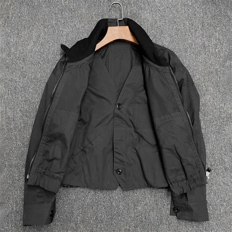 

Women's jacket New autumn 2025 zipper slim fit high neck long sleeved top pure cotton Women's coat y2k outerwears Bomber jacket