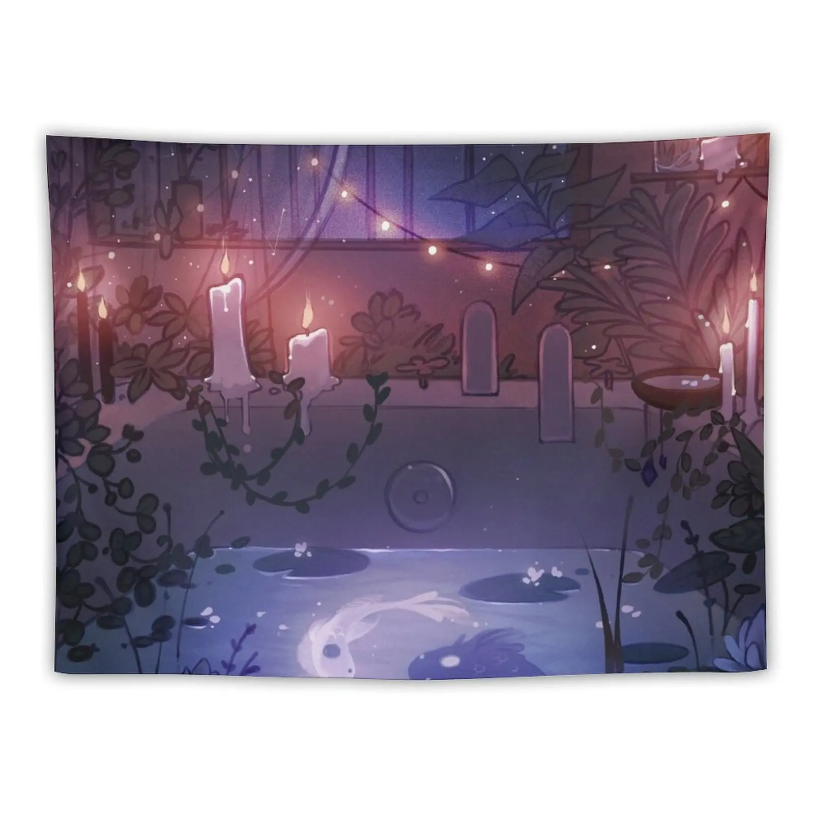 

Witch's Tub Tapestry Home Decor Accessories Carpet On The Wall Wall Hanging Tapestry