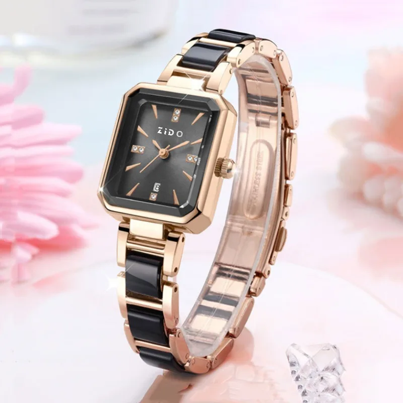 

Fashion Elegant Women Watch Versatile Square Dial Quartz Watches Luxury Ladies Gifts Wristwatches Reloj Mujer Montre Femme 시계