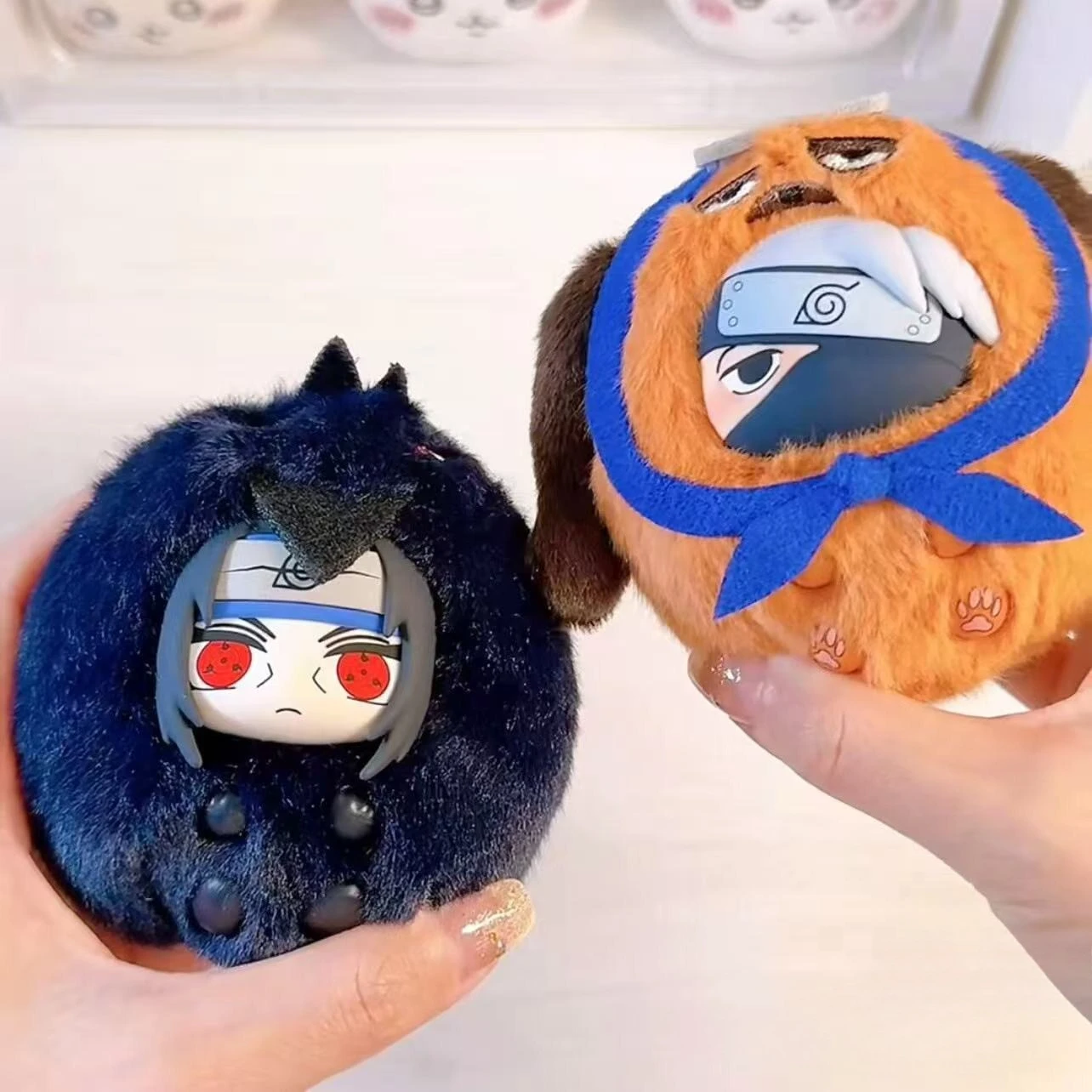 Original Naruto Uchiha Sasuke Uzumaki Naruto Haruno Sakura Hatake Kakashi Plush Blind Box Anime Cartoon Birthday Gift Trendy Toy
