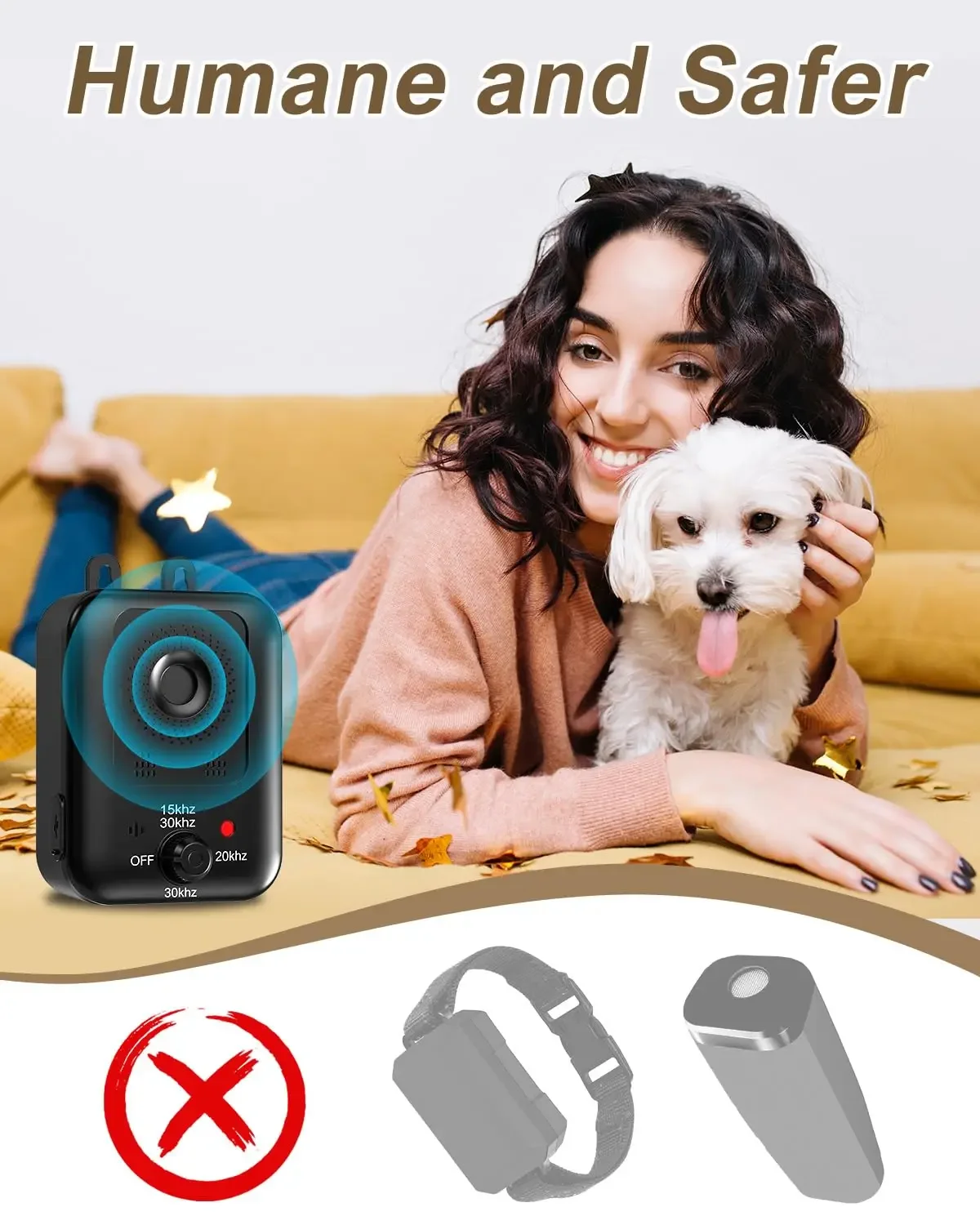 Barking Control Rechargeable Ultrasonic