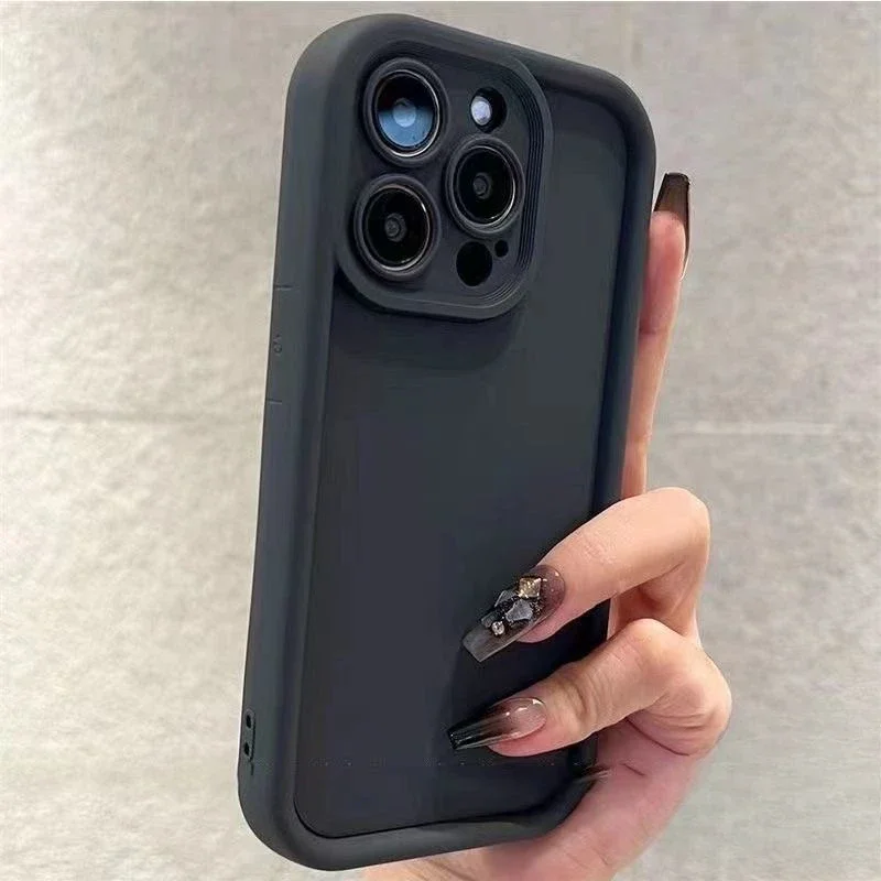 

For Vivo Y28 Y200 GT Y100A Y37 T3 Ultra Pro Y03 Y18E Y18i Y28S Y36T Y03T IQOO Z9 Turbo+ T3 Lite Z9S Pro Candy Solid Color Cover