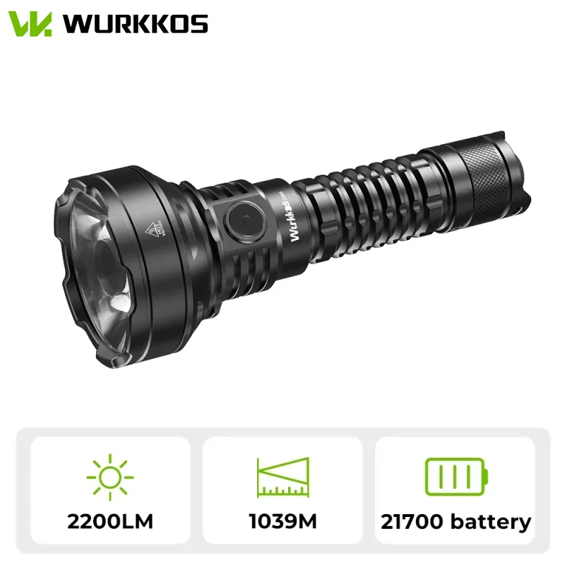 Wurkkos TD01C 21700 Перезаряжаемый