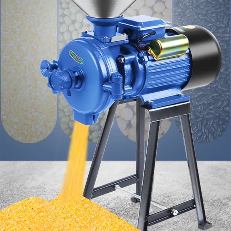 YL90L3-4 Mài Điện Máy Ngũ Cốc Đựng Gia Vị Ngô Máy Bào Hộ Gia Đình Thương Mại Ẩm Ướt Và Khô Cối Xay Thực Phẩm Khô Bột Bột