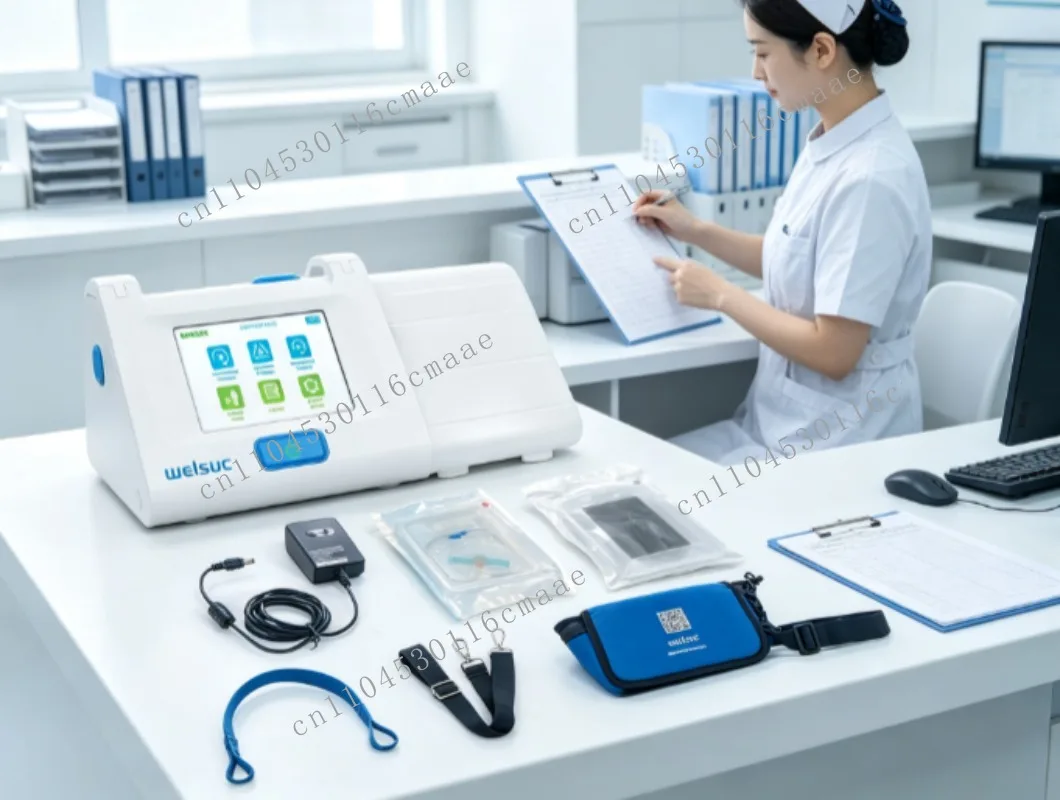 NPWT Negative Pressure Wound Therapy System Vacuum Suction Pump Unit with Sponge Dressing Kit for Wound Healing Care