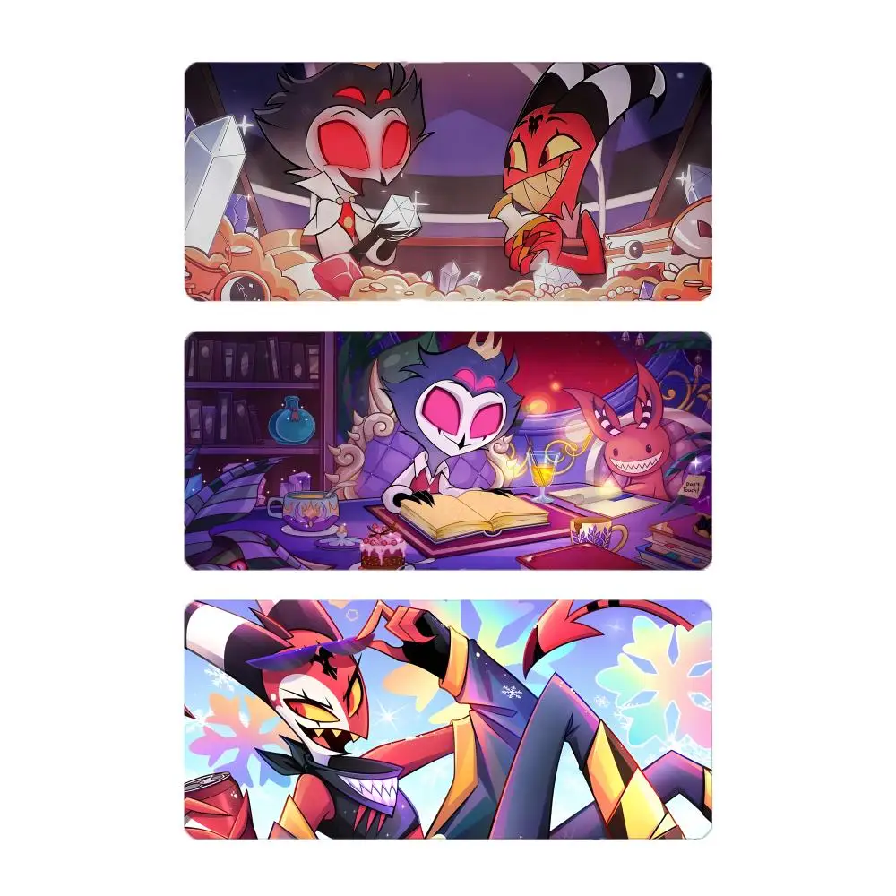 Animation Dark H-Helluva Boss Mouse Pad Mousepad Large Gaming LockEdge Thickened PC Table Desk Mat