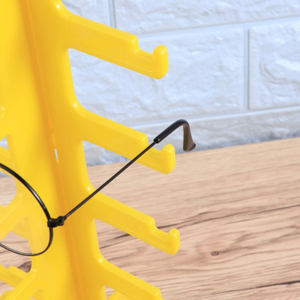 

6 Layers Sunglasses Display Rack Durable Plastic Eyeglass Stand Holder Home Storage Organizer Desktop Storage Rack