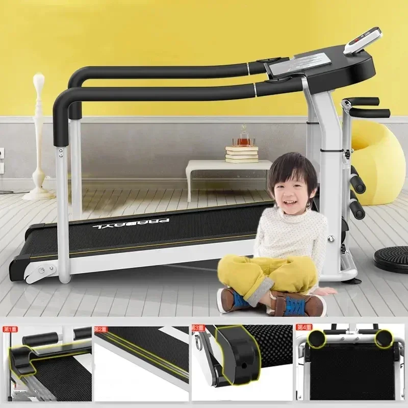 Foldable Treadmill  Indoor Use Running Machine Mechanical Cheap Treadmill Walking Machine Running Machine Fitness Equipment