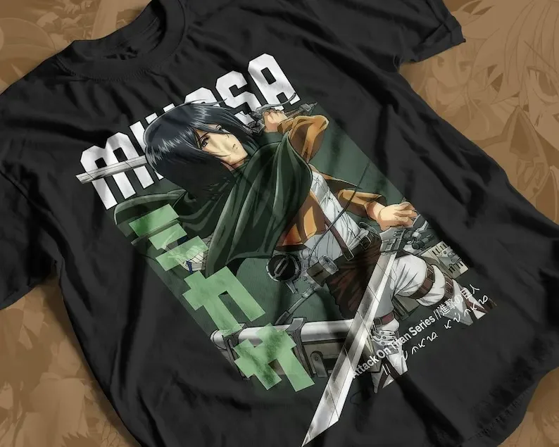 Titans Anime T-shirt Unisex, Anime Manga Shirt