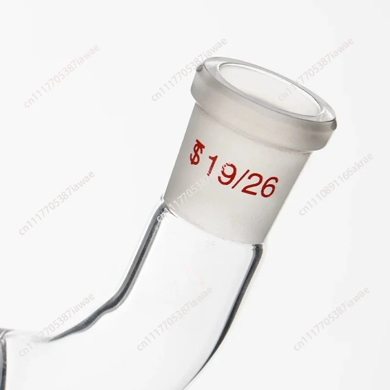 Short Path Distillation Head 24/40 with Integrated Condenser, Vacuum Glassware for Heat-Sensitive Compounds & Essential Oils