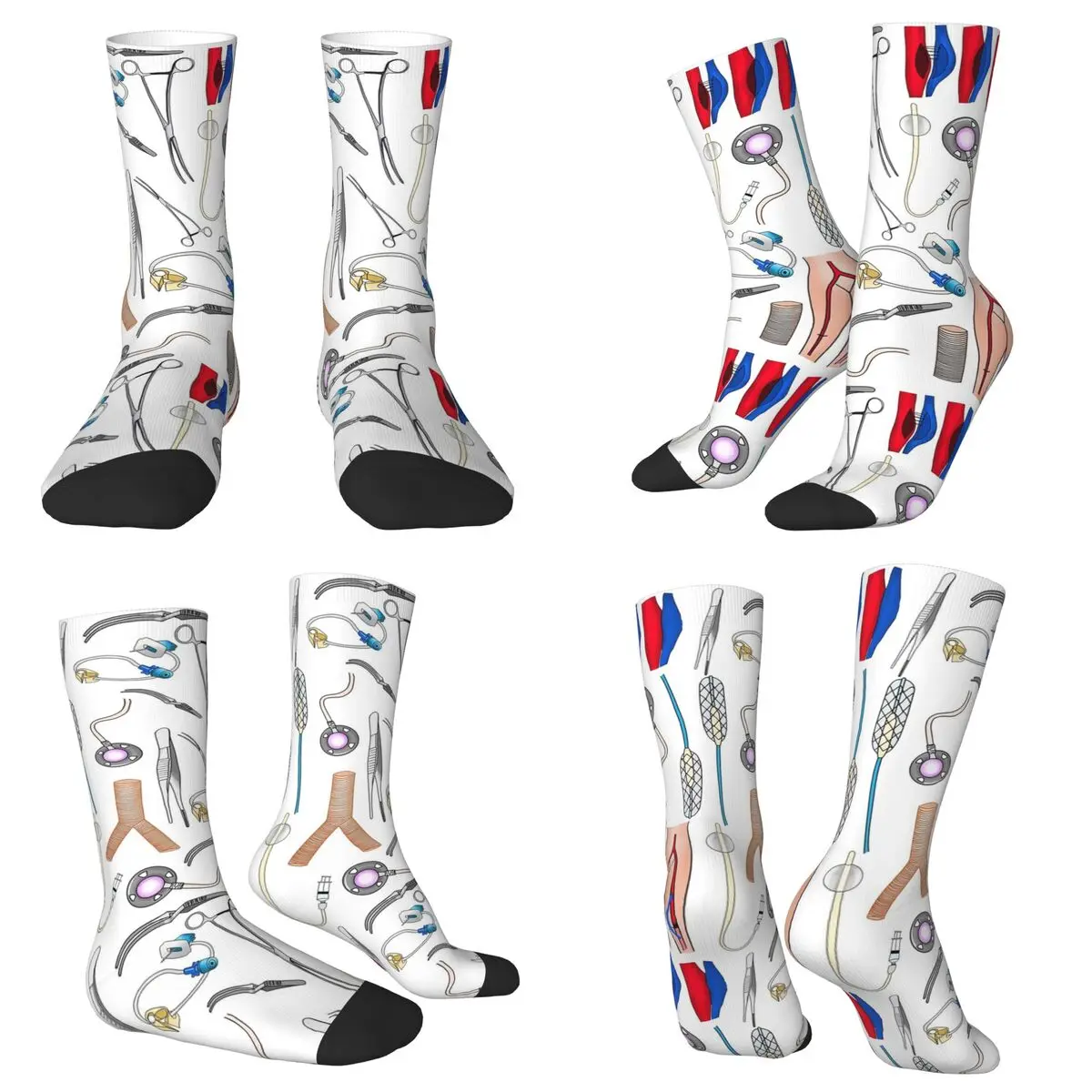 

Vascular Surgery Socks Harajuku Super Soft Stockings All Season Long Socks Accessories for Unisex Birthday Present