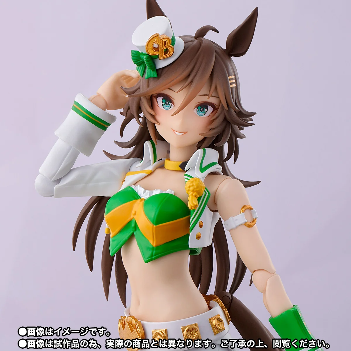 오리지널 정품 반다이 S.H.Figuarts SHF Umamusume Pretty Derby Clear Bliss Mr.CB 액션 피규어 애니메이션 피규어 박스형 모델 완구