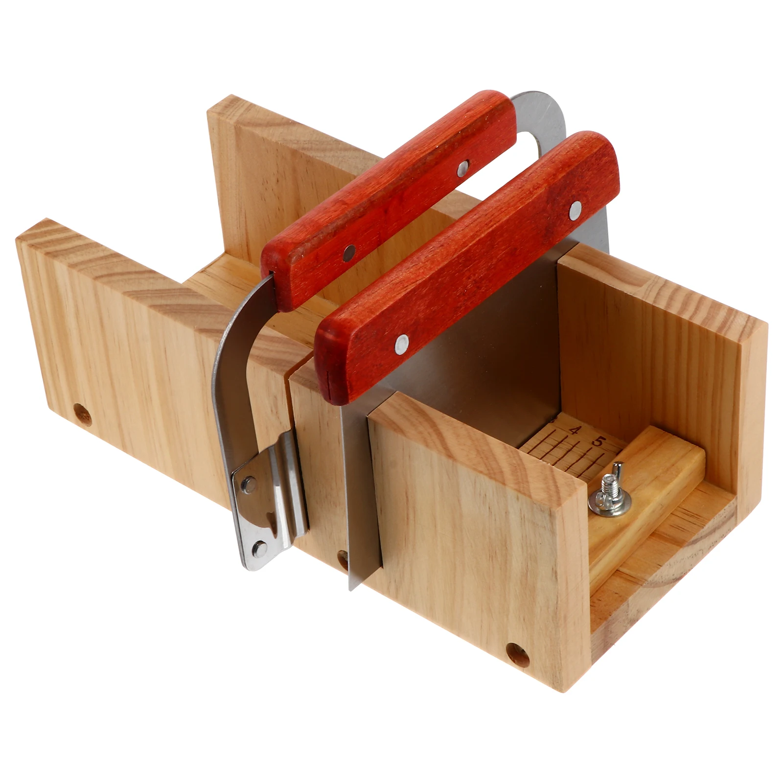

Soap Double Slot Wooden Mold Wooden Cutting Tool for Handmade Soap Cake Chocolate Precision Cutting Device