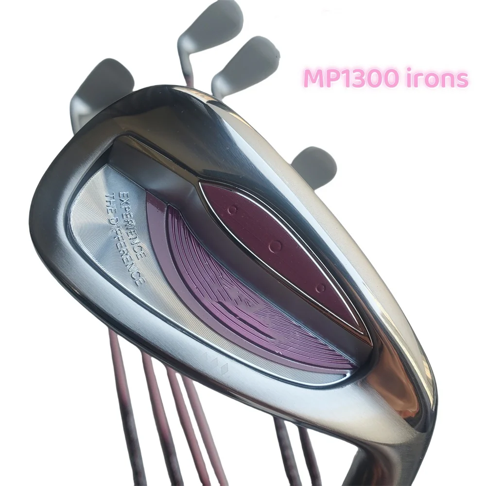 2024 Women MP1300 Golf Iron Set MP 1300 Golf Iron 5.6.7.8.9.P.A.S 8pcs MP-1300 L Flex with Graphite shaft with Head Cover