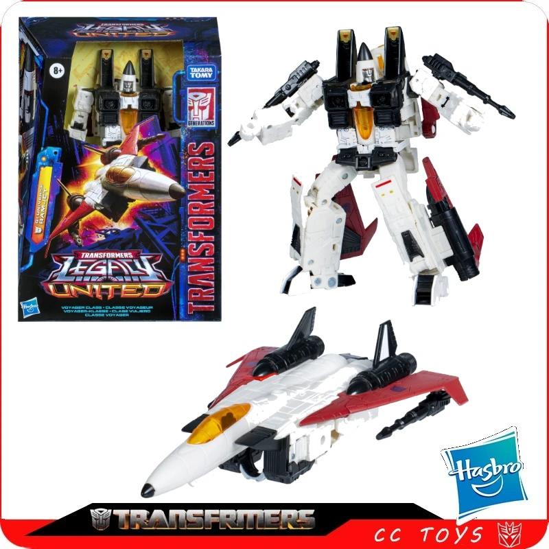

In Stock Hasbro Transformers Toy Legacy United Ramjet Models Anime Movie Toys Robots Action Figures Gifts Hobbies