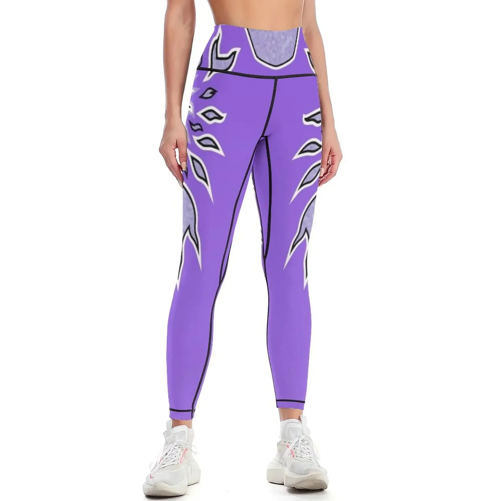 

You Think You Know Me Purple WMX7 "01 Leggings Fitness clothing workout shorts Tight fitting woman Womens Leggings
