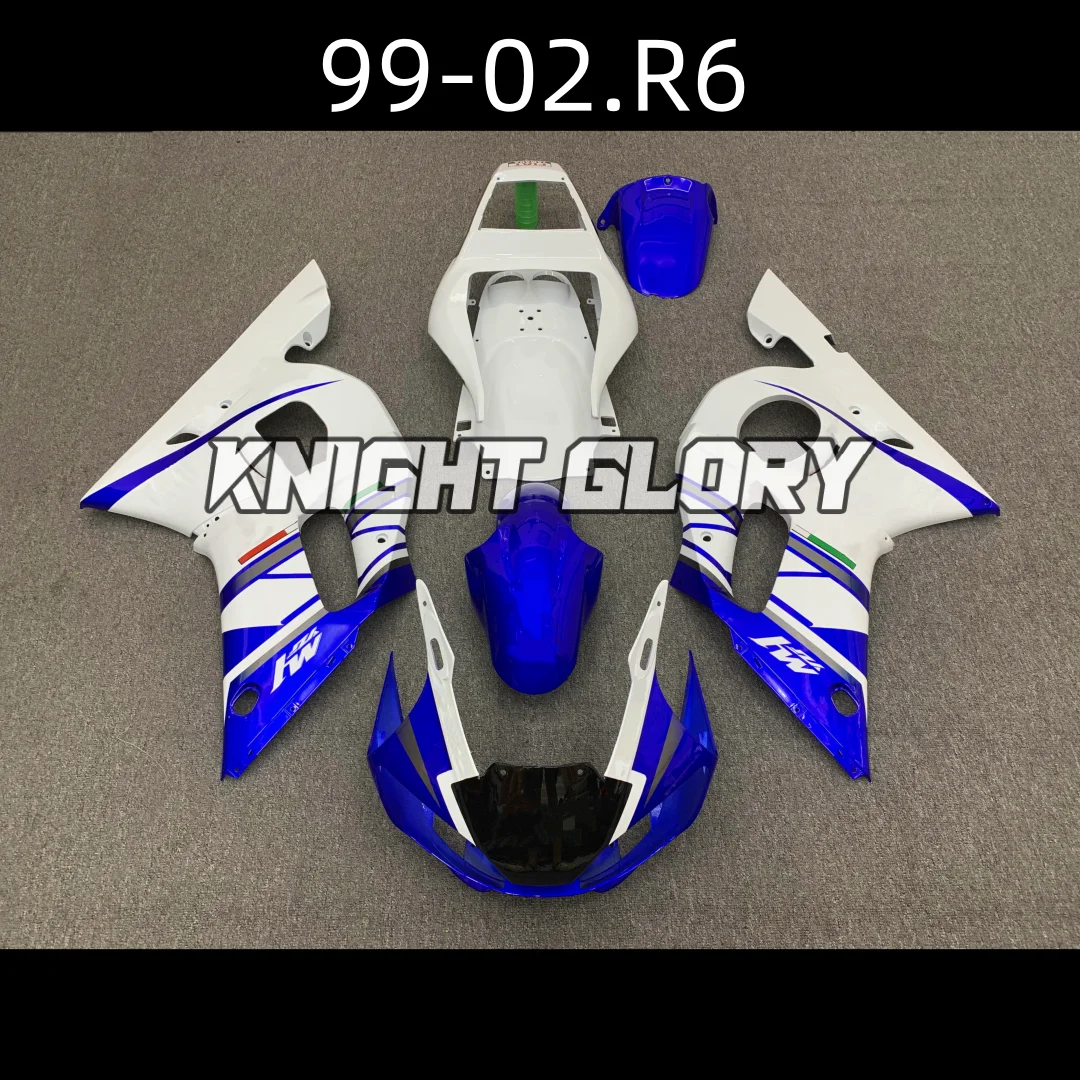 

Применимо к моделях R6 1999 2000 и 2001-2002 гг. Этот пластиковый чехол для мотоцикла синего и черного цвета.