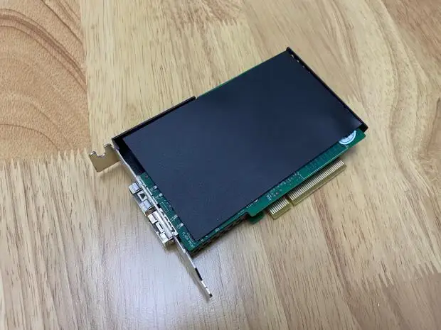 Mellanox X-3 mcx341 342 منفذ مزدوج 10 جيجابت ألياف بصرية SFP + 10G بطاقة الشبكة PCIE-8X RDMA