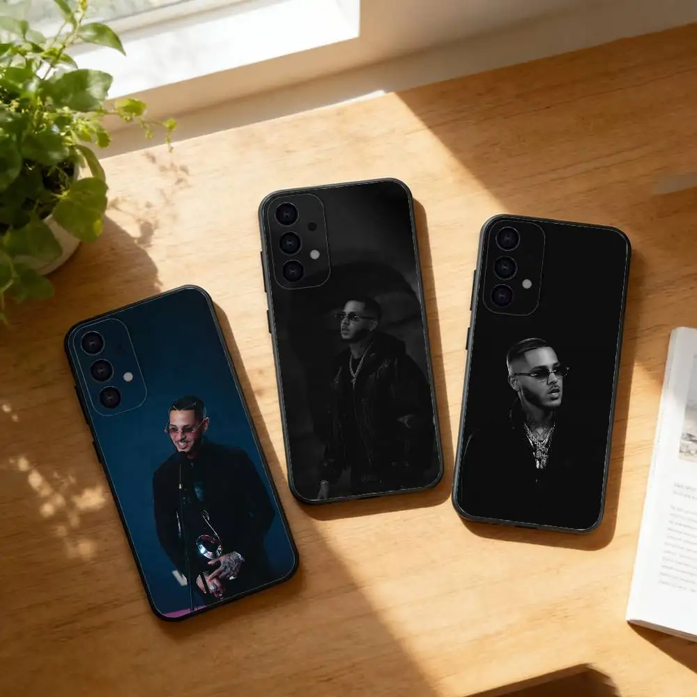 Rapper R-Roa Singer Phone Case For Samsung S25,S24,S21,S22,S23,S30,Ultra,S20,Plus,Fe,Lite Black Shell