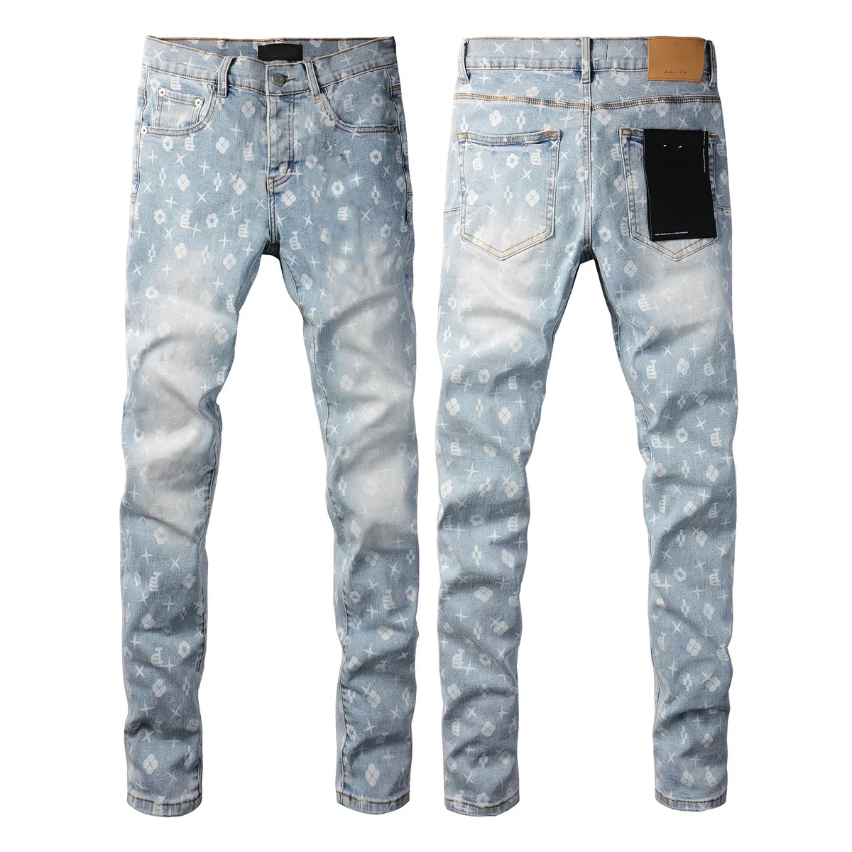 

2025 Purples Jeans American Print Jeans 9089 Pants
