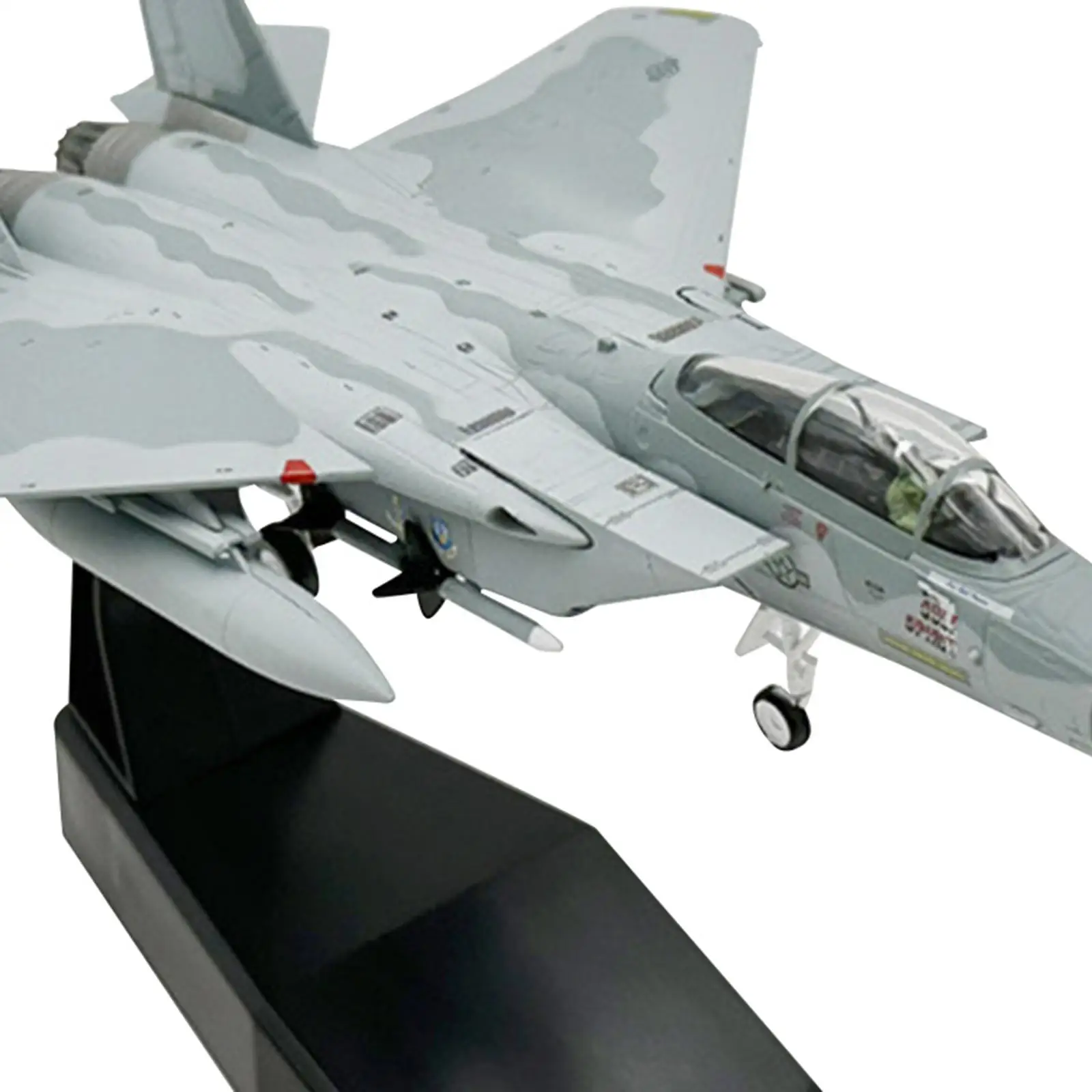 Modelo de avión de aleación F F F Fighter Diescast, escala 1/100, para adorno en casa