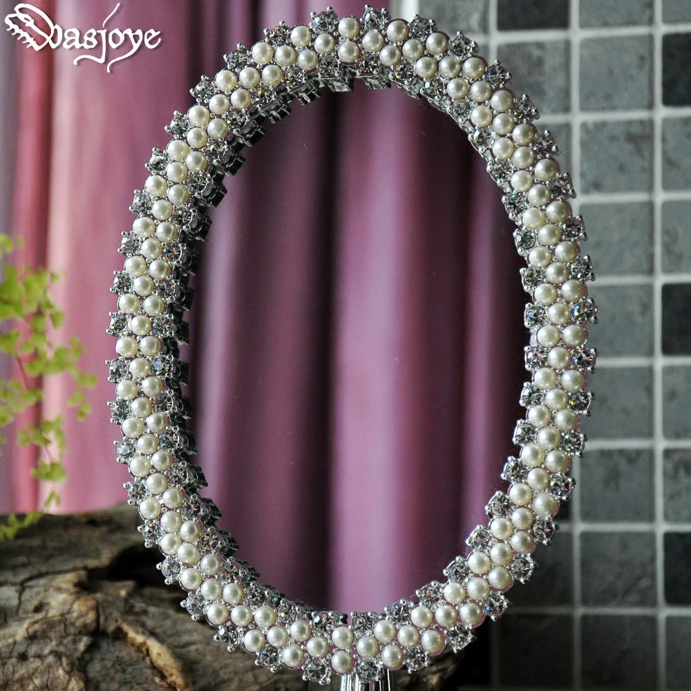 European retro baroque mirror vanity mirror hd desktop makeup mirror