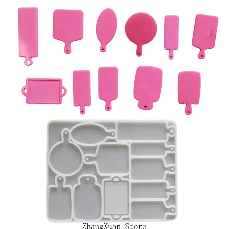Süßigkeitenformen aus lebensmittelechtem Silikon, rund, quadratisch, rechteckig, unregelmäßig, 3 x – Detail 2
