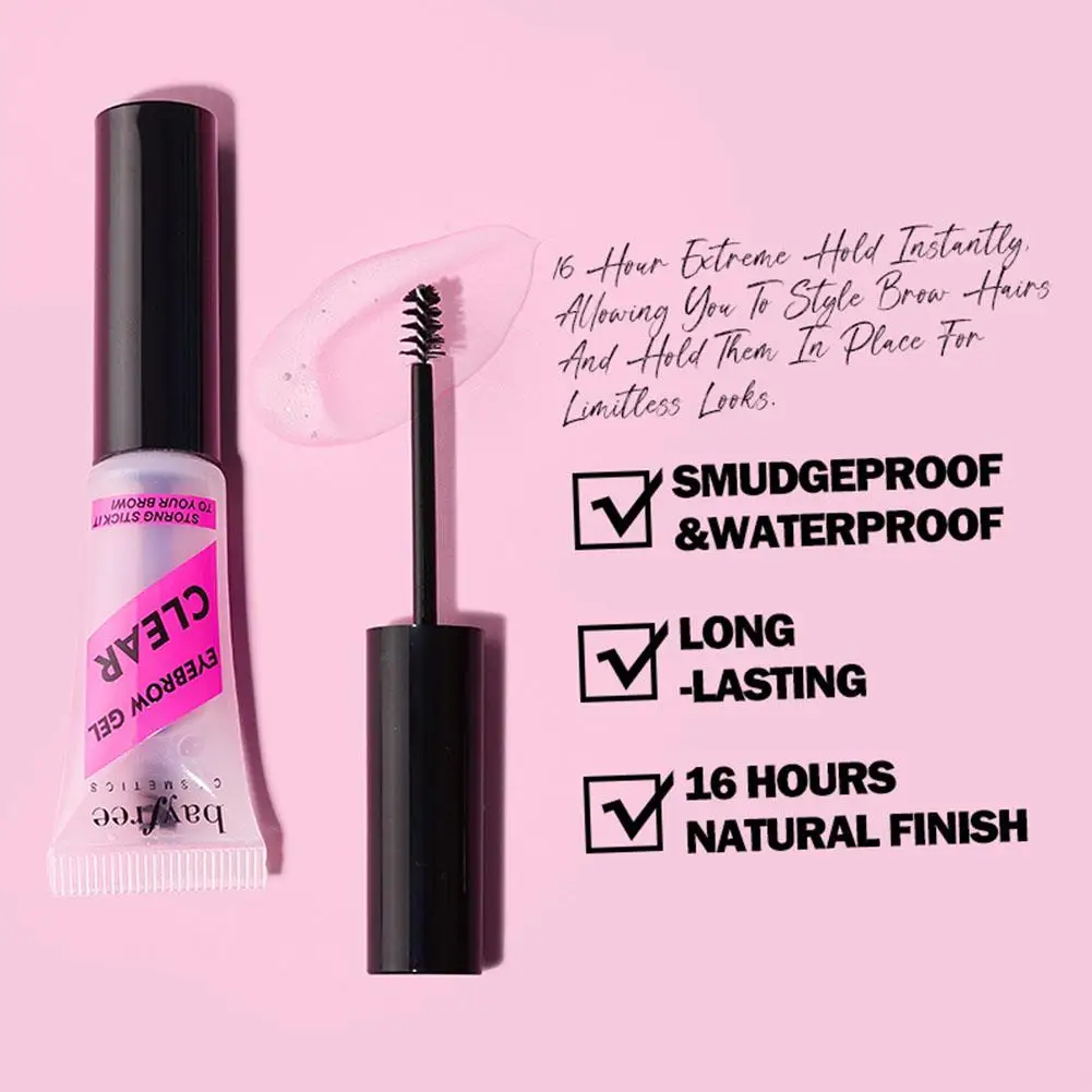 5 ml Waterdichte Mascara Oogschaduw langdurige Vaste Wenkbrauw sneldrogende Slang Transparant Oog Zwart Koreaanse Make-Up Producten