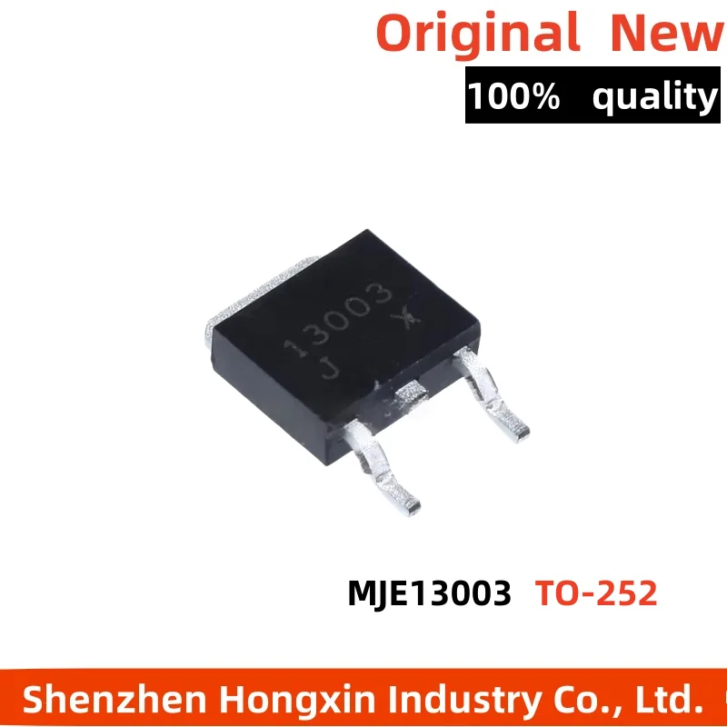 

10pcs new MJE13003 patch TO-252 E13003 13003 power switch transistor