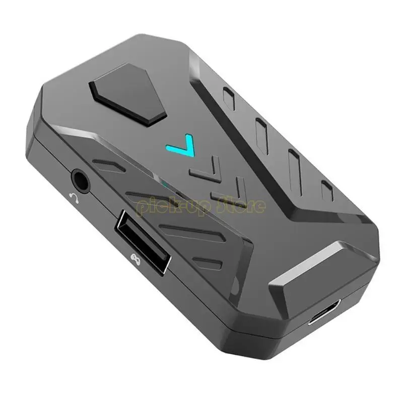 Q5WA Bộ điều khiển động chuyển đổi điện thoại động GamePad sang bàn phím và bộ chuyển đổi chuột hỗ trợ tương thích