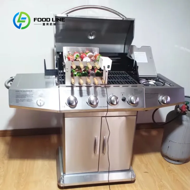 Customized size Portable Grill Outdoor LPG Folding Kitchen Cooking Grill