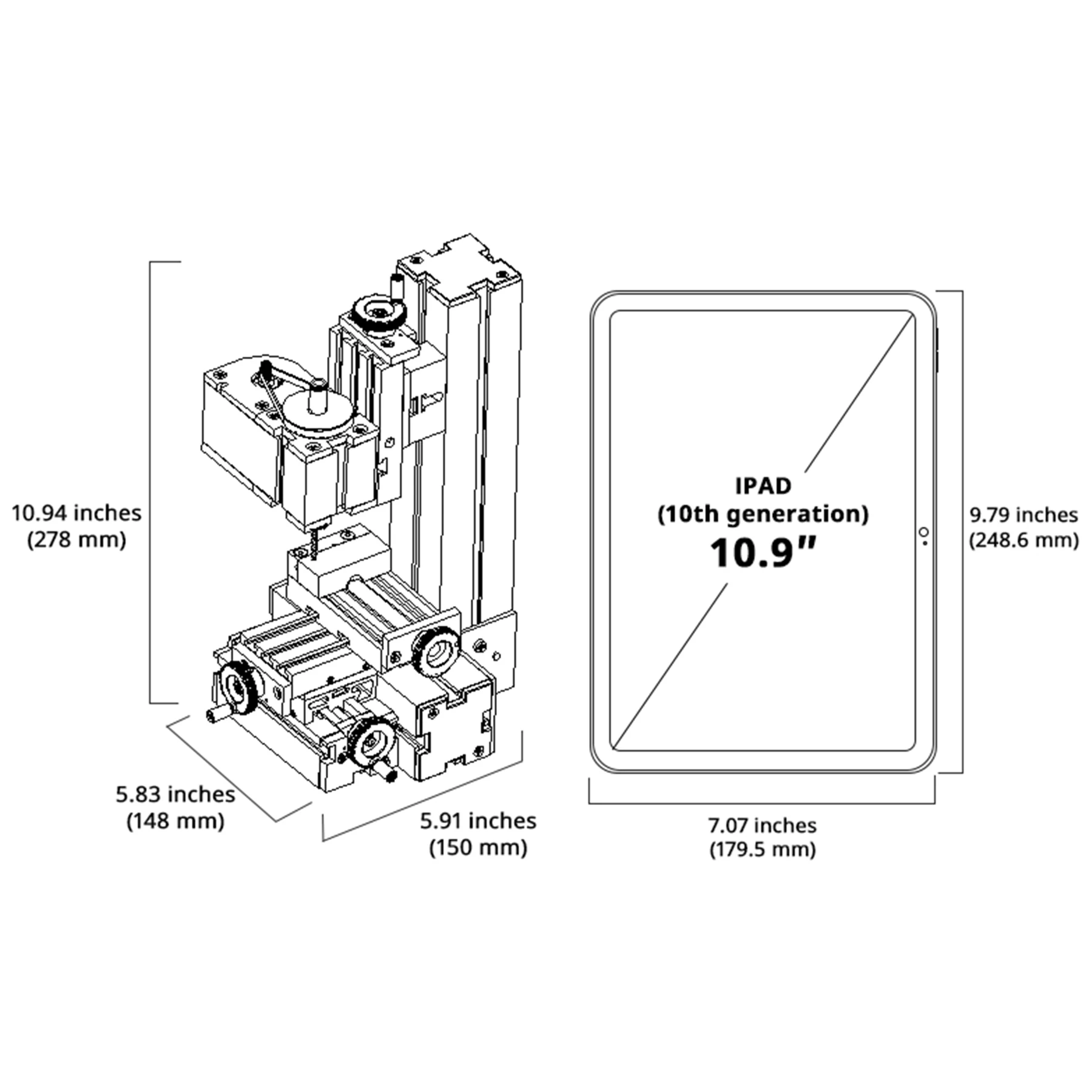 Imagem -05 - Fresadora em Miniatura para Hobby Mini Torno de Metal Torno de Metal Faça Você Mesmo Educação Científica 36w 20000rpm 100240v