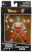 DRAGON BALL Ultra Instinct Goku Action Figure Dragon Stars 17cm Serie 3 Bandai