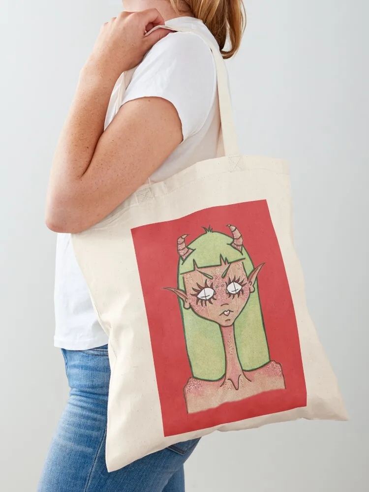 Demon Vol. 3 III Tote Bag tote bags cloth bags eco bag folding Canvas Tote Bag