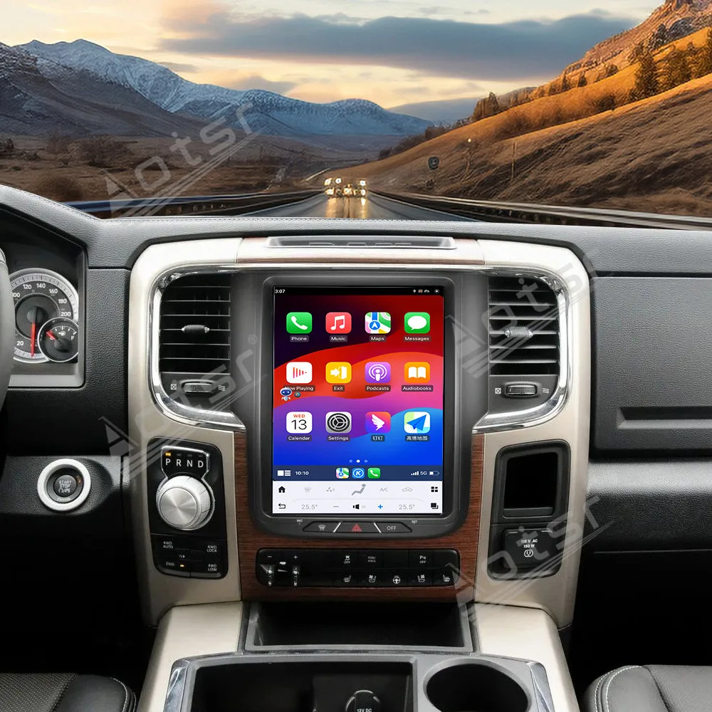10.4 inch Touch Screen For Dodge Ram 2011-2017 Android 13.0 Car Radio Multimedia Automotive Stereo GPS Auto Carplay Head Unit