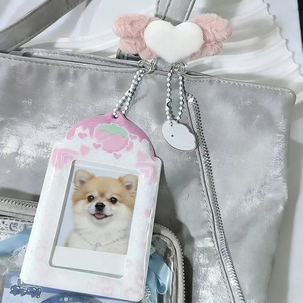 1pc INS Style Transparent Bag Expansion Buckle with Double D-Rings Decorative Bag Hanger Bag Strap Extender Handbag