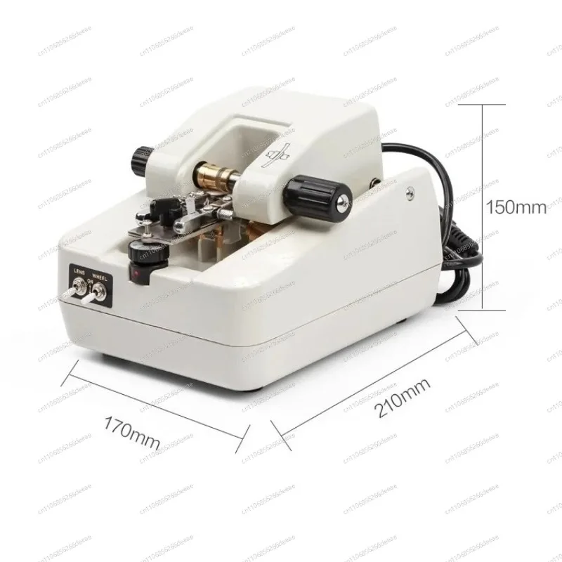 High Precision Automatic Eyeglass Lens Slotting Machine Stainless Steel Grooving Tool For Optical Shop