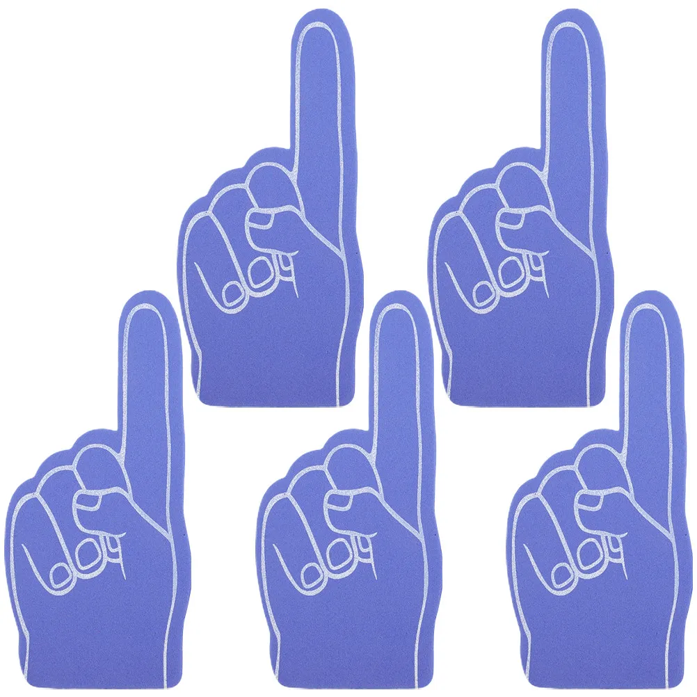 

Набор из 5 пенных пальцев-гудронов из ЭВА для болельщиков, спортивных мероприятий, вечеринок, футбольных матчей