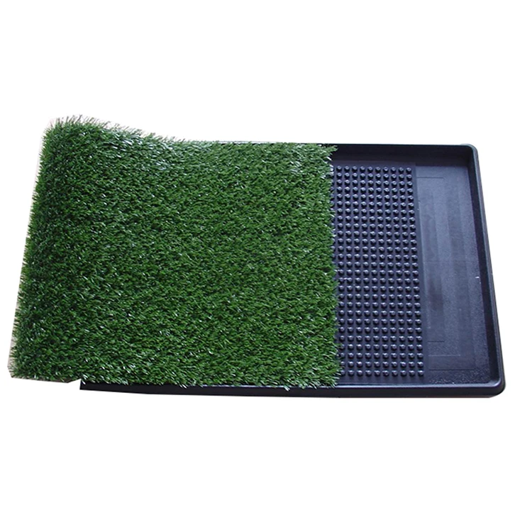 

Dog Toilet Puppy Dog Potty Tray Indoor Pee Pads Training Toilet Potty Training Grass Pads Washable Dog Artificial Grass Mat