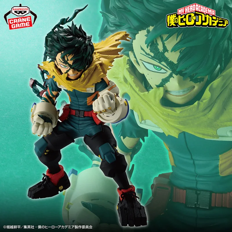 Oryginalna figurka Bandai Banpresto My Hero Academia Final Season Izuku Midoriya, figurka anime, model, ozdoba na biurko, zabawka