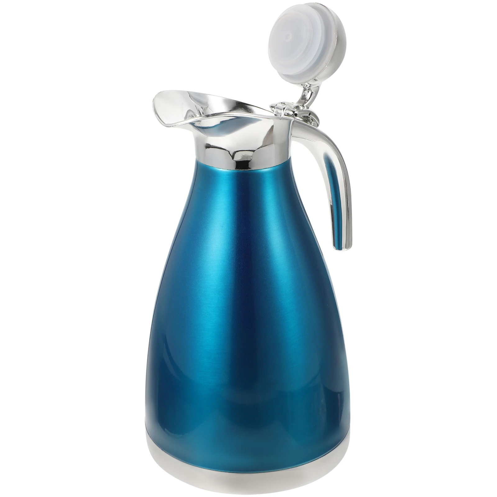 

Double-layer Insulation Pot Blue Kettle Insulated Water Jug Bottle Coffee Teapot Travel