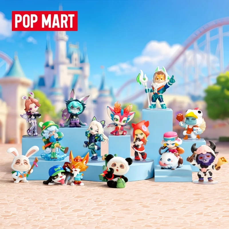 ¡Gran Venta! Colección Original Popmart League Of Legends: Serie Batalla de Poderes - Caja Sorpresa Hecha a Mano con Juguetes Coleccionables y Regalos