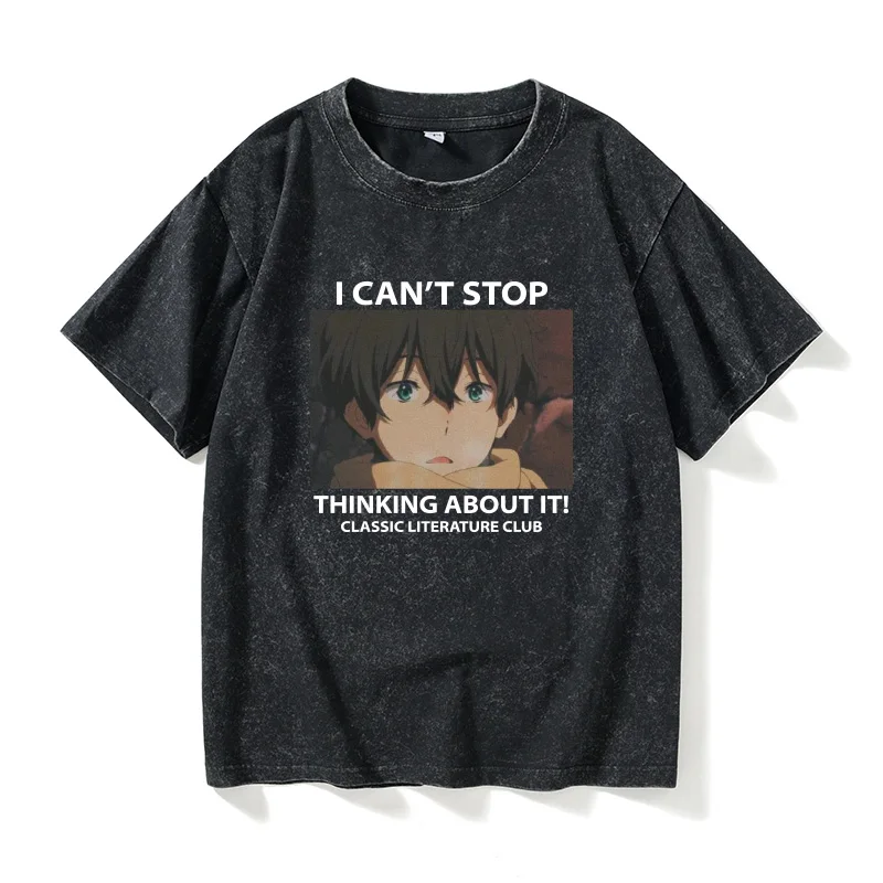 

Футболка с принтом Айс-Кэнди Аизава Око, повседневная, с круглым вырезом, больших размеров, из хлопка, летняя, с коротким рукавом