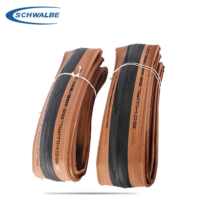 

Schwalbe ONE 700x25C 28C Road Bike 700C Tubeless Folding Tire Brown Edge Puncture-resistant Bicycle Tire ﻿
