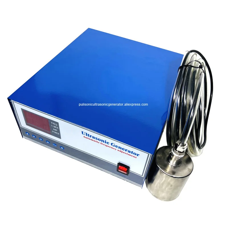 Ultrasonic Wave System 100W Ultrasound Rids Algae From Drinking Water Ponds